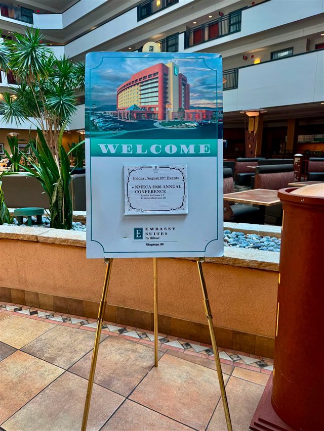 Welcome to the NMECA 2026 Annual Conference in Albuquerque, New Mexico.